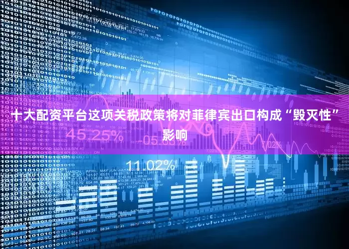 十大配资平台这项关税政策将对菲律宾出口构成“毁灭性”影响