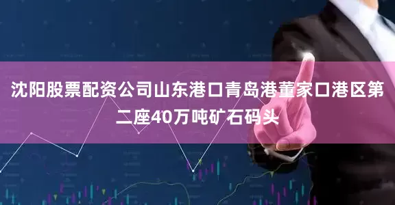 沈阳股票配资公司山东港口青岛港董家口港区第二座40万吨矿石码头